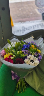 January blues florist choice