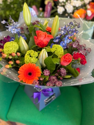 Vibrant mixed florist choice
