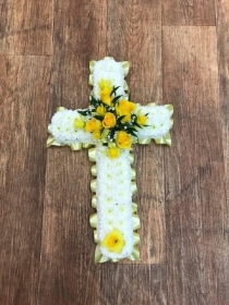 Yellow and White Cross
